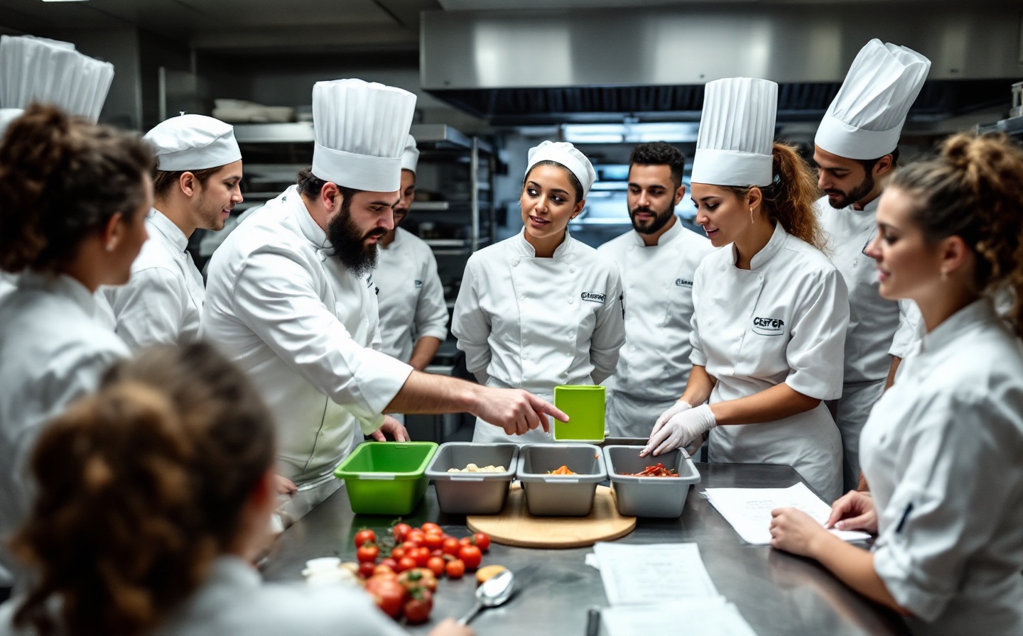 Former son équipe au tri des biodéchets : méthode simple pour les restaurants